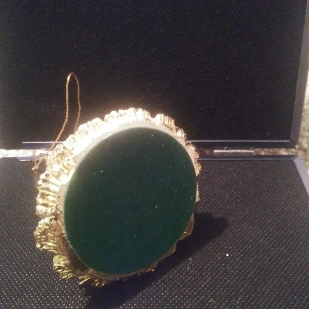 Gold Plated Tree Ornament